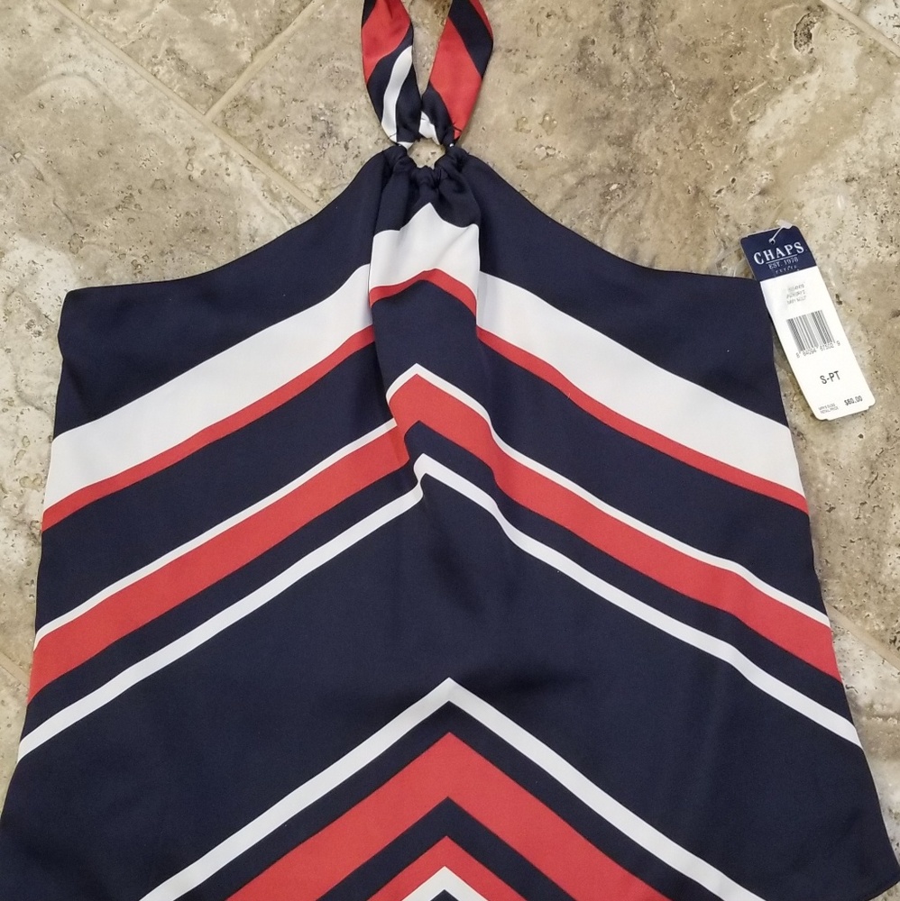 Ralph Lauren Chaps size 2 petite halter top